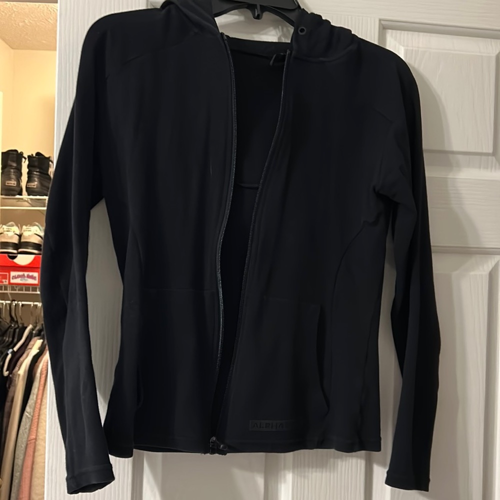 Alphalete black zip up